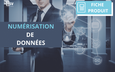 Fiche Produit Numérisation de Données