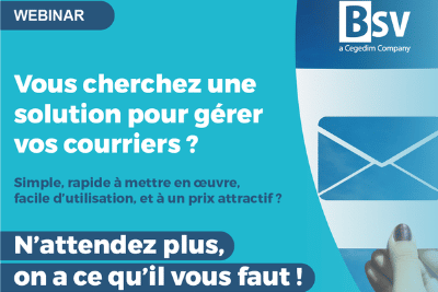 WEBINAR : Digitalisez la gestion de courrier